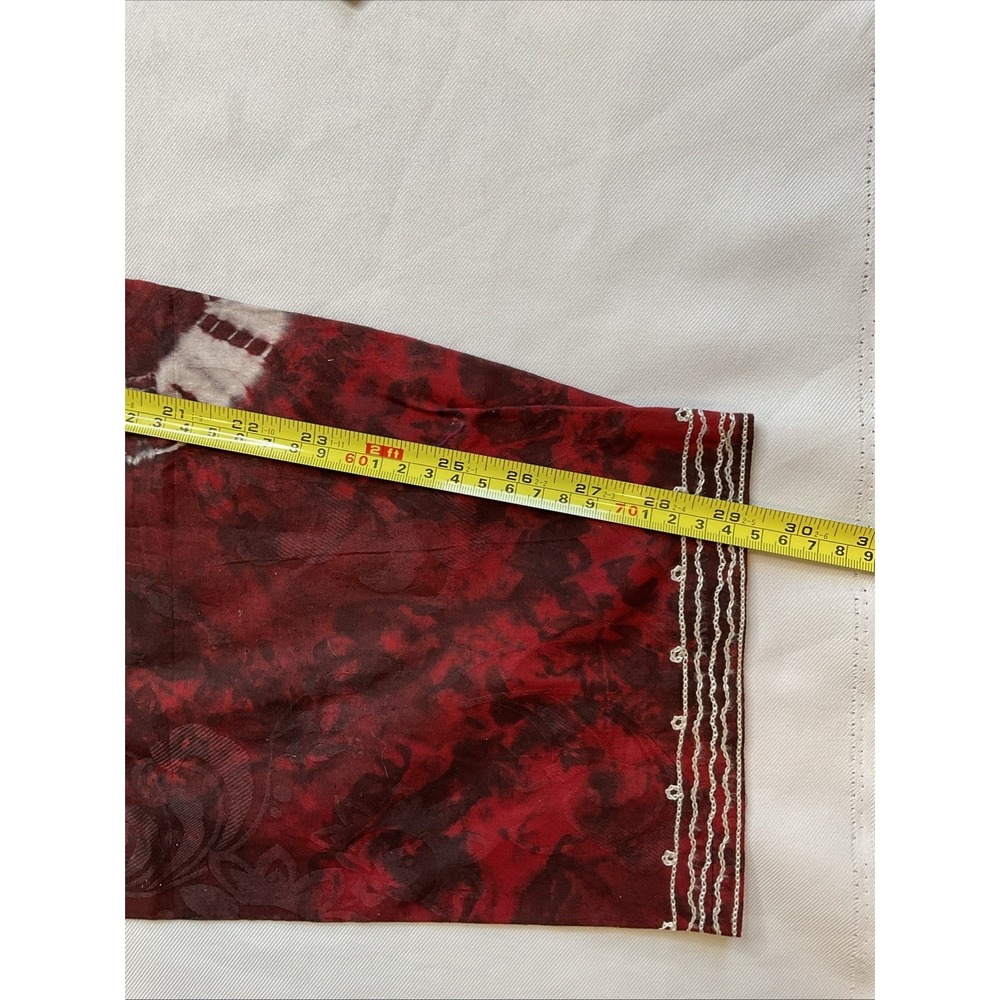 African Batik‎ Tie Dye 2 Pierce Set Top Drawstring Pants One Size Cotton - Picture 8 of 9